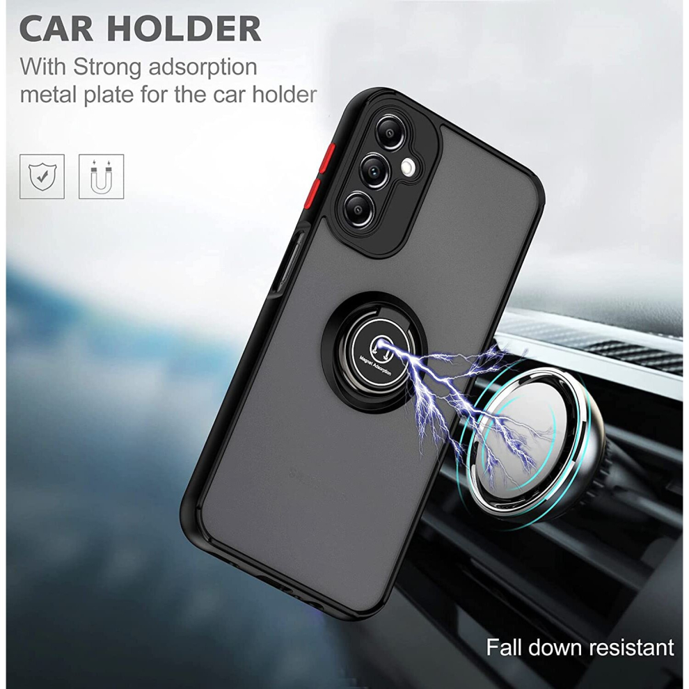 samsung-galaxy--a14--black--for-samsung-galaxy-a14-shockproof-ring-armour-case