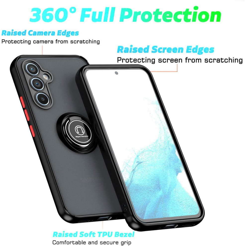 samsung-galaxy--a54--5g---blue--for-samsung-galaxy-a54-5g-shockproof-ring-case