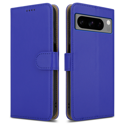 (Google Pixel 8 Pro, Blue) For Google Pixel 8 Pro Leather Wallet Phone case