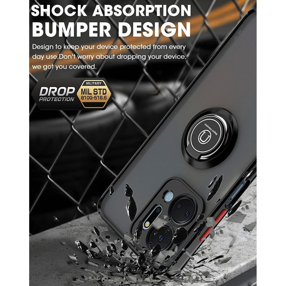 honor-x7a--red--for-honor-x7a-shockproof-ring-armour-phone-case