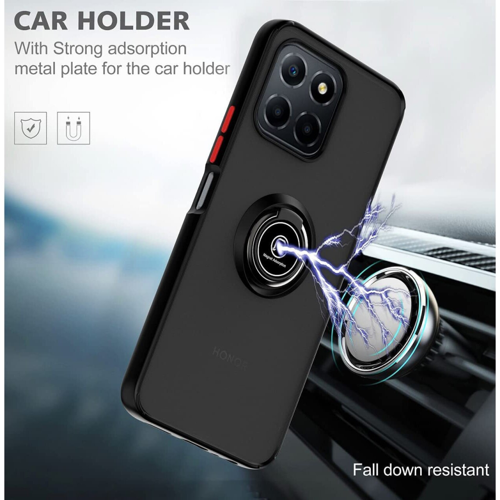 honor-x8a--green--for-honor-x8a-shockproof-ring-armour-phone-case