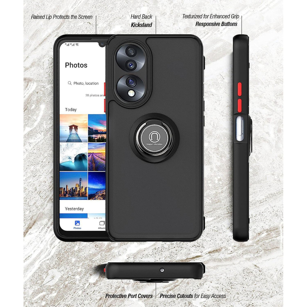 honor-70--5g---green--for-honor-70-5g-shockproof-ring-armour-phone-case