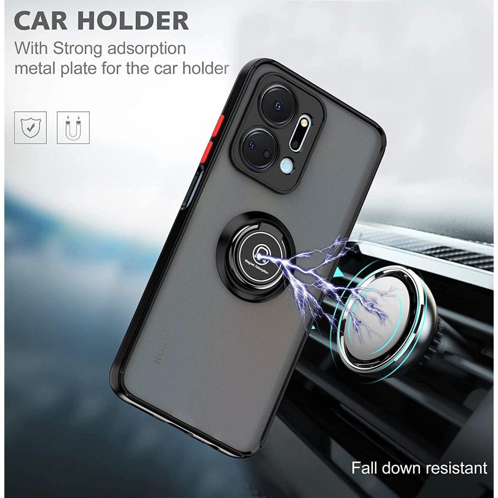 honor-x7a--red--for-honor-x7a-shockproof-ring-armour-phone-case