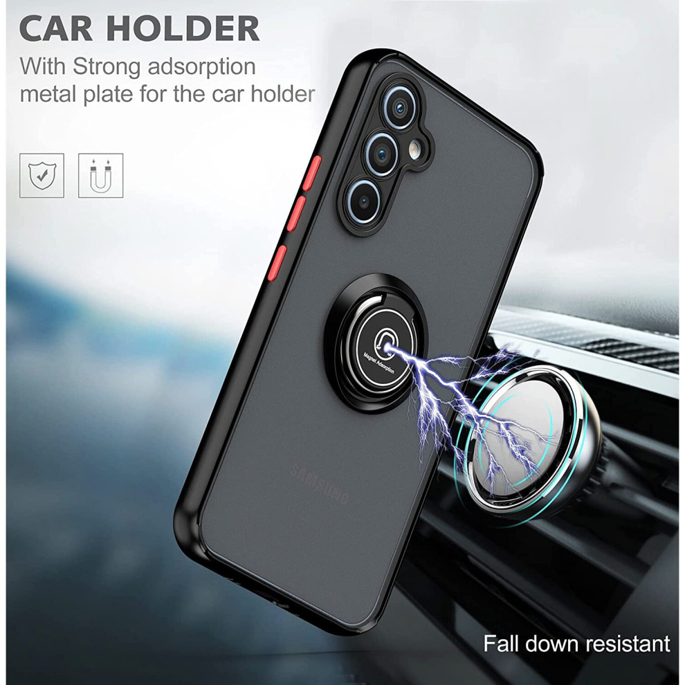 samsung-galaxy--a34--5g---black--for-samsung-galaxy-a34-shockproof-ring-armour-case