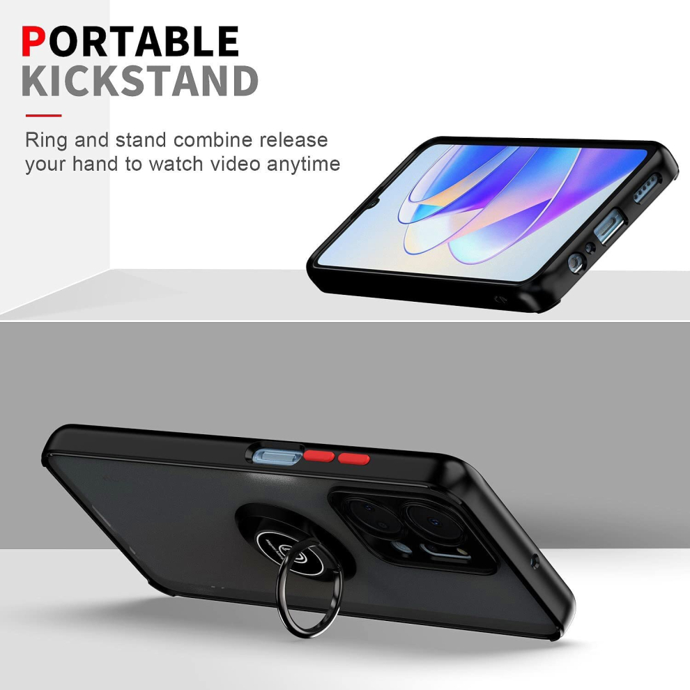 honor-x7a--red--for-honor-x7a-shockproof-ring-armour-phone-case