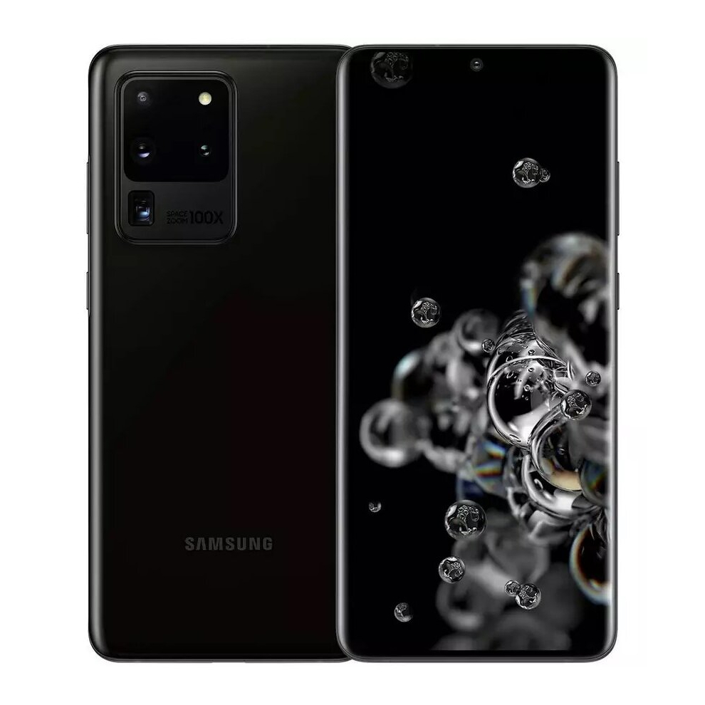Samsung S20 Ultra 5G Smartphone Dual Sim Android Sim Free 128Gb Black 5056489795420