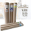 (500mm x 50m) Brown Craft Papers Multipurpose use Rustic Finish 4