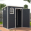Jasmine 6x3 Plastic Pent Shed with Foundation Kit 1