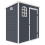 Jasmine 6x3 Plastic Pent Shed with Foundation Kit 2