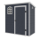 Jasmine 6x3 Plastic Pent Shed with Foundation Kit 4