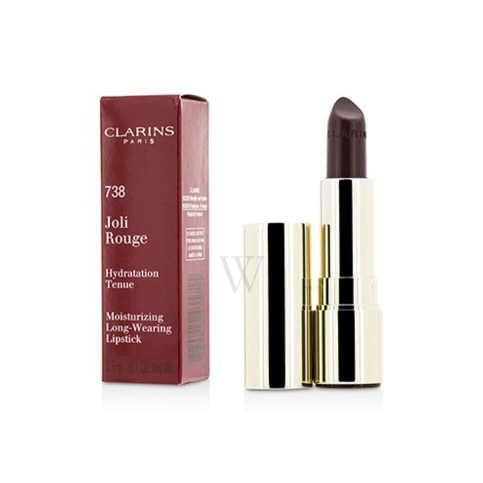 Clarins - Joli Rouge Long Wearing Moisturizing Lipstick - # 738 Royal