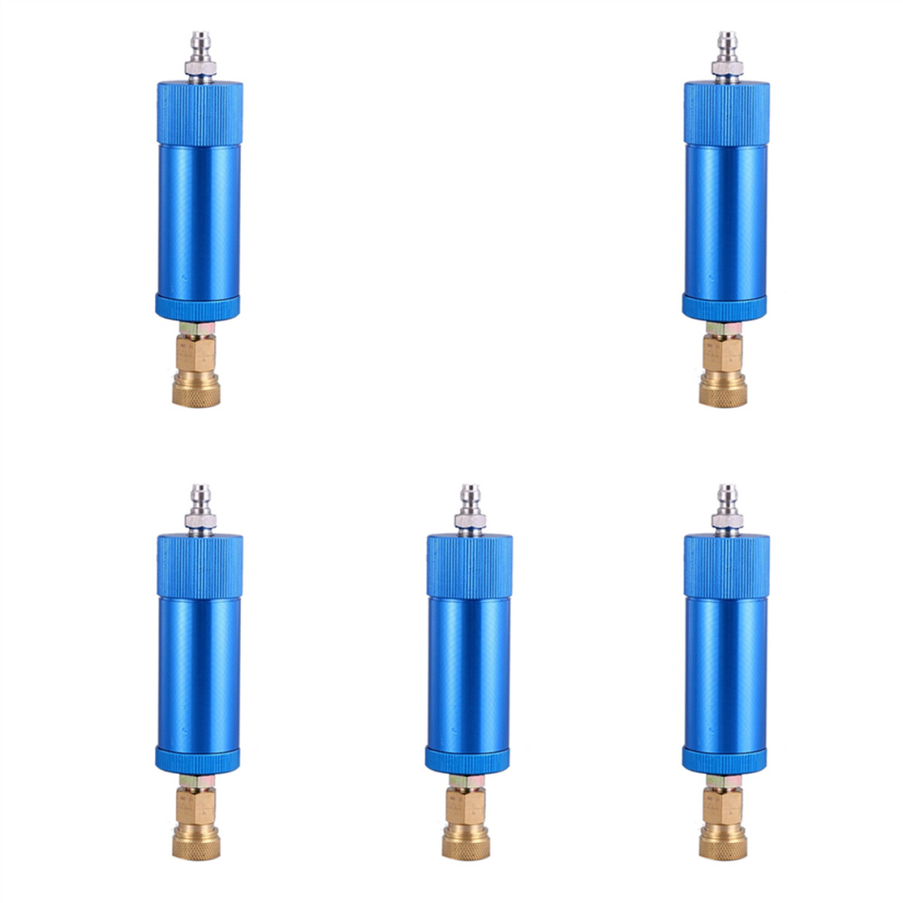 5X High Pressure Pcp Hand Pump Air Filter Oil-Water Separator For High Pressure Pcp 30Mpa Air Pump Filter Compressor Blue 4761153814475