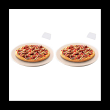 2X Pizza Stone, Round Pizza Stone for Grill and Oven, Making Pizza, Steak,Thick Inch Cordierite Pizza Pan