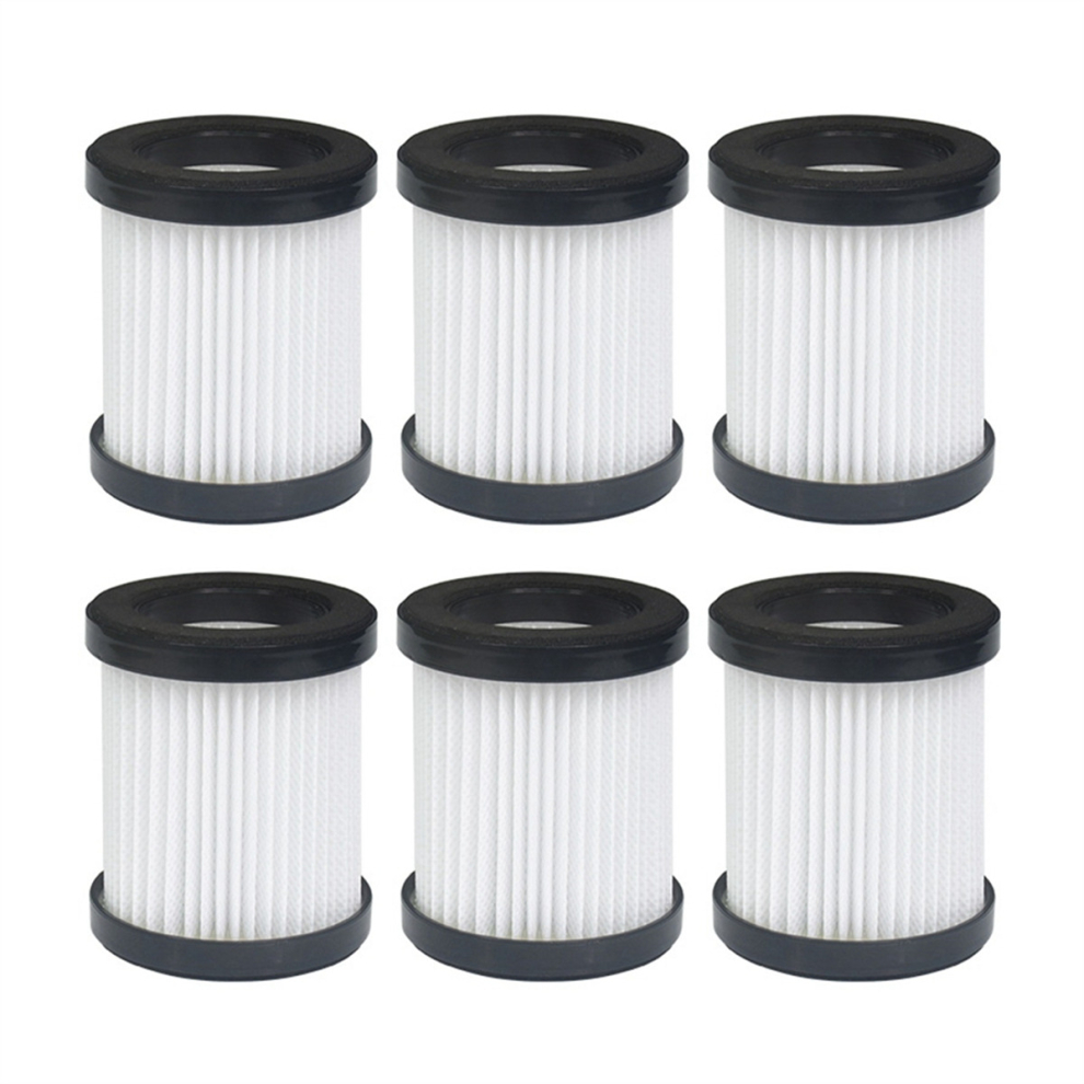 6PCS HEPA Filter for XL-618A Wireless Handheld Vacuum Cleaner Filter Elements Replacement Accessories Parts-image-OPC-PD2CJ59-NEW
