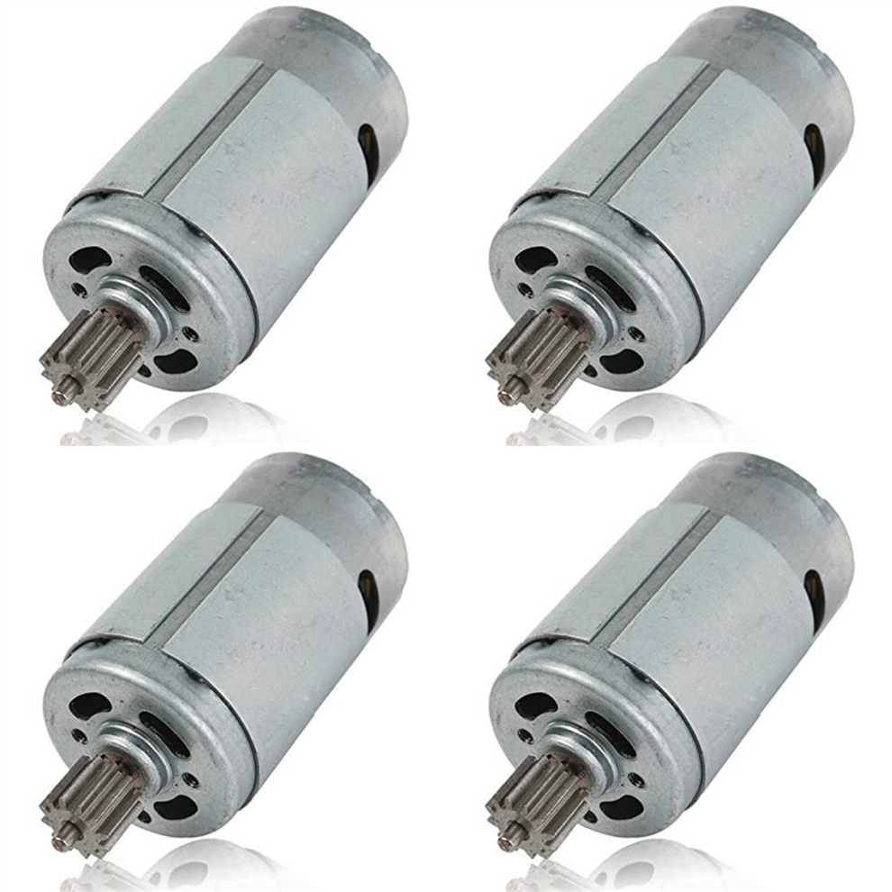 4X Universal 390 18000Rpm Electric Motor Rs390 6V Motor Drive Engine Accessory For Kids Ride Toys Replacement Parts 4761153813614