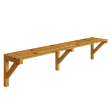 (4ft Shelf) BillyOh Wooden Shelving Unit