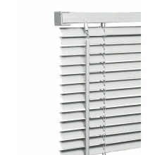 (240cm X 213cm) White PVC Venetian Trimmable Window Blind