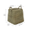 Antique Wash Square Log Basket 7