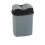 (15L, Grey) Kitchen Bathroom Toilet Rubbish Bin Swing Lids 1