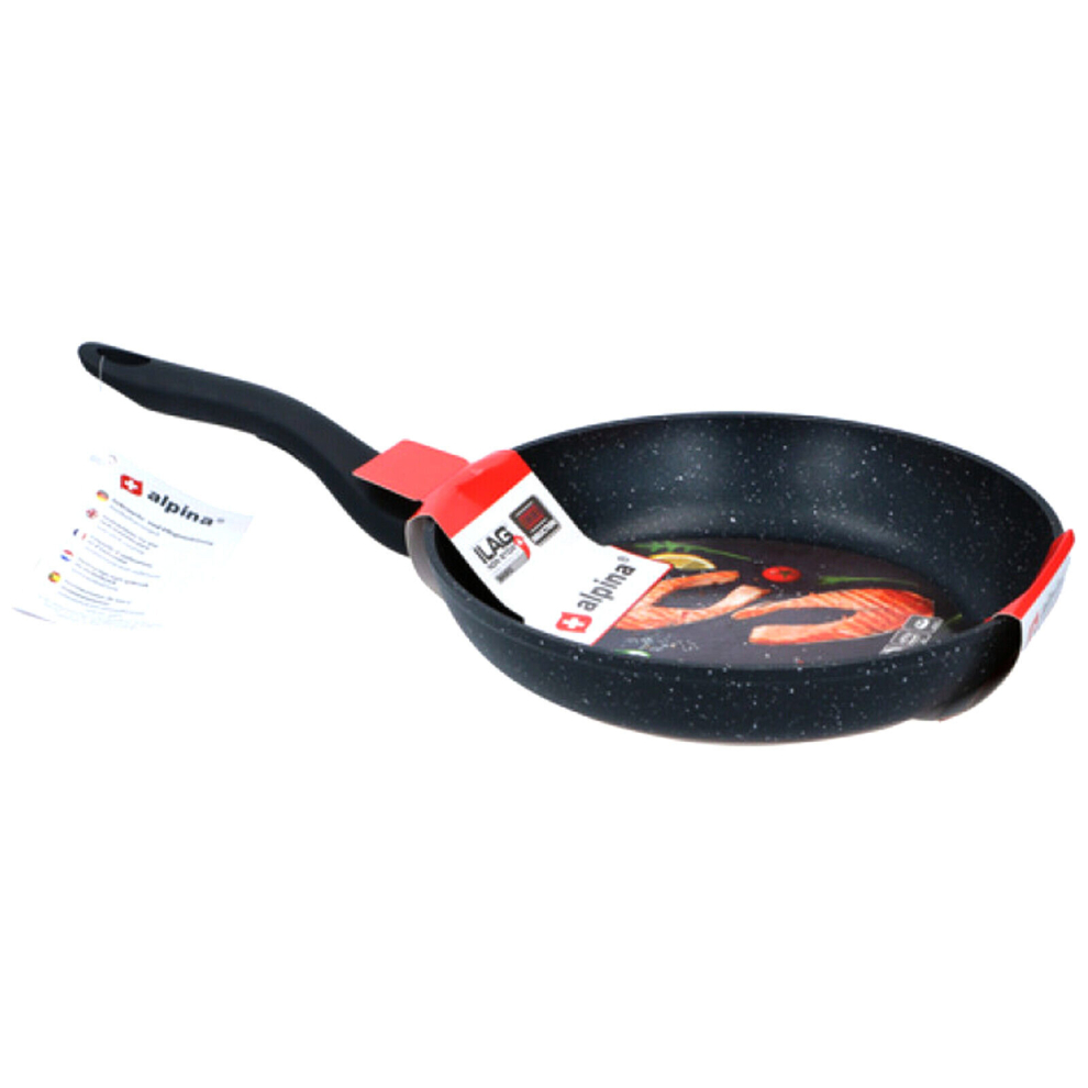 Non Stick Frying Pan Black Granite Induction Fry Pan Gas Electric Hob