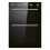 statesman Built-In Double Oven, Black, Statesman BDM373BL 1