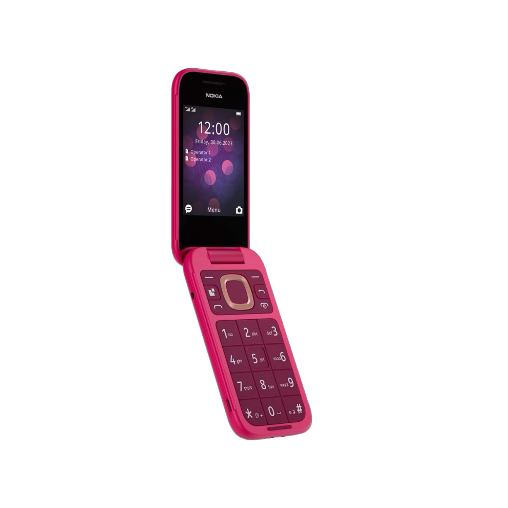 Nokia 2660 Flip - Uk Model - Dual Sim - 128Mb - 48Mb Pink