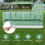 Casart 174x90x70CM Outdoor Greenhouse Rectangular Planter Box Kit Garden Raised Bed 5