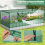 Casart 174x90x70CM Outdoor Greenhouse Rectangular Planter Box Kit Garden Raised Bed 7