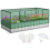 Casart 174x90x70CM Outdoor Greenhouse Rectangular Planter Box Kit Garden Raised Bed 1