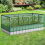 Casart 174x90x70CM Outdoor Greenhouse Rectangular Planter Box Kit Garden Raised Bed 10