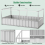 Casart 174x90x70CM Outdoor Greenhouse Rectangular Planter Box Kit Garden Raised Bed 8