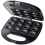 12 Electric Walnut Waffle Maker, Multi-functional Homemade Fruit Drying Machine, Pine Nut Maker, Small Walnut Machine, Peanut, Hazelnut (black) 1