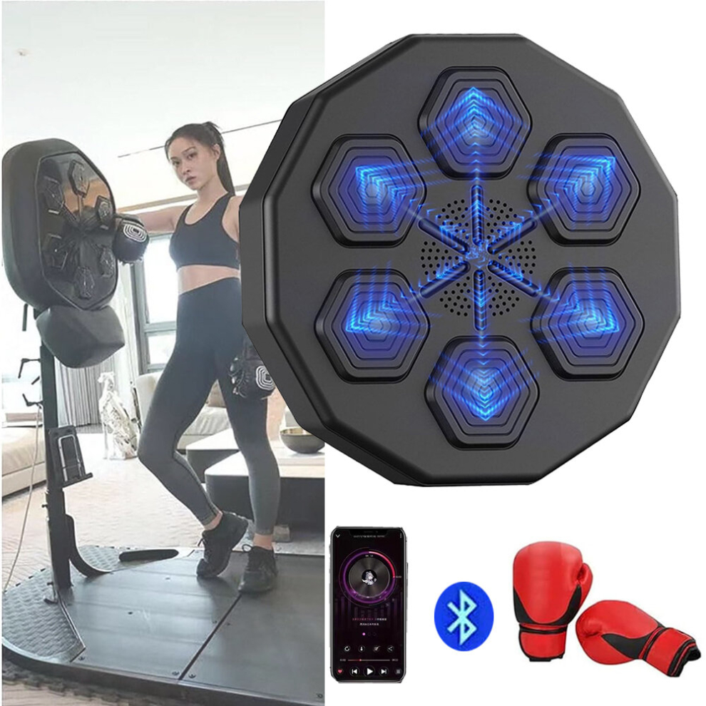 Music Boxing Machine, Music Electronic Wall Target Training Devices