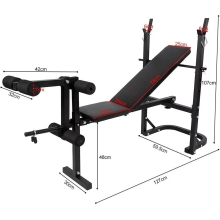 Gym Home Multi-Station Weight Bench Press Weights Equipment Incline Fitness