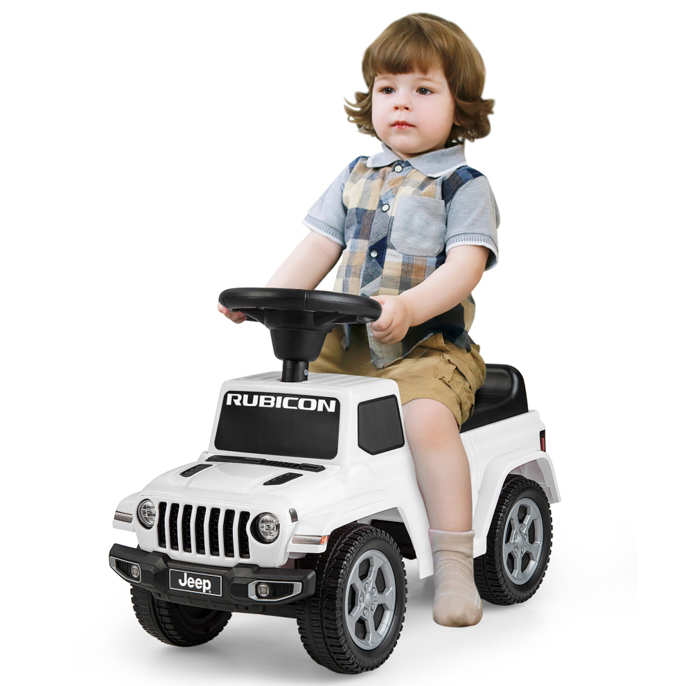 Children's Ride on Push Car Licensed Jeep Toddler Foot-to-Floor Sliding