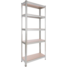 AREBOS Heavy Duty Shelving 350kg Basement Shelving Storage Shelving Boltless Shelving 180x75x30cm Shelf