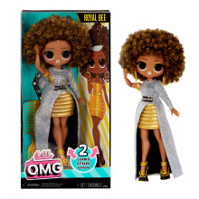 Poupée mannequin LOL Surprise OMG Royal Bee avec de multiples surprises, dont des tenues transformables et de fabuleux accessoires - Cadeau idéal