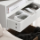 SoBuy NKD03-W, Floating Wall-mounted Bedside Table Cabinet with Drawer 8