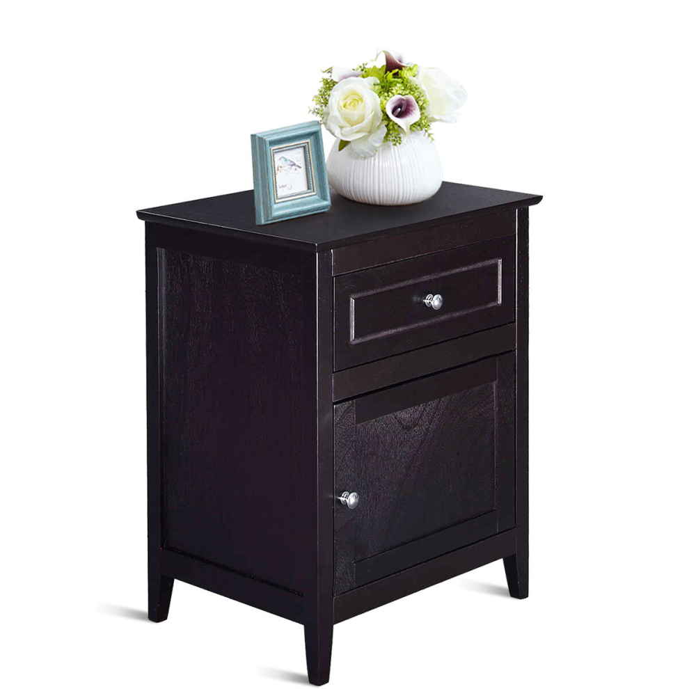 2-Tier Nightstand Modern Sofa Side Table Bedroom End Table Accent Side Table