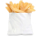 BG  Grease Resistant Fry Bag PB3 - White 1