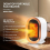 Keramische Plug-in ventilatorkachel, 1200W compacte draagbare ventilatorkachel 7