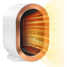 Keramischer Plug-in-Heizlüfter, 1200W kompakter tragbarer Heizlüfter