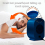 Ceramic Plug in Fan Heater,1200W Compact Portable Fan Heater 2