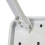 (White) Single Folding Step Stool (Non Slip Platform) 5