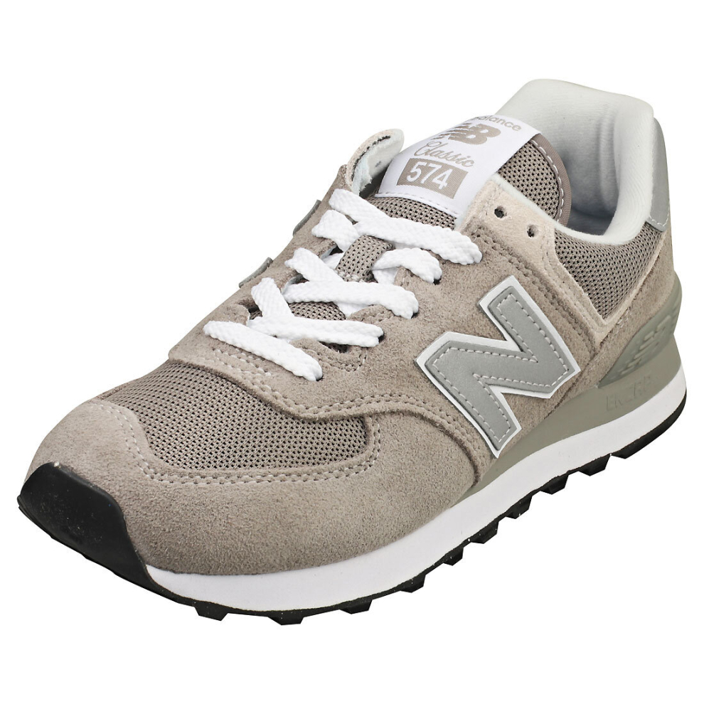 New Balance 574 Womens Casual Trainers in Grey - 4 UK