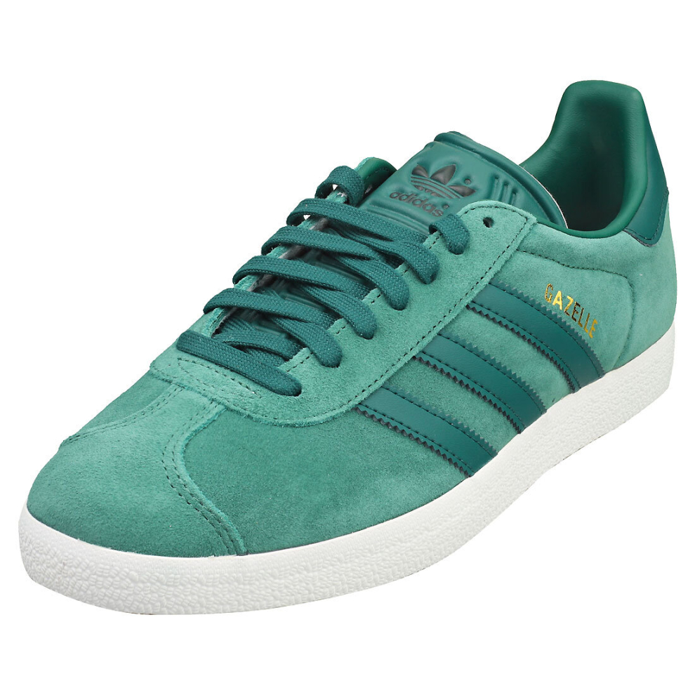 (8.5) adidas Gazelle Mens Casual Trainers in Green