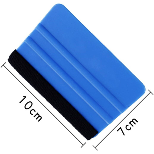 Plastic Felt Edge Squeegee 4 Inch for Car Vinyl Scraper Decal Applicator Tool 2 pcs 1