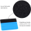 Plastic Felt Edge Squeegee 4 Inch for Car Vinyl Scraper Decal Applicator Tool 2 pcs 4