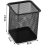 Pencil Holder Office Desk Metal Mesh Square Pen Pot Cup Case Organiser Durable Pencil Case 2