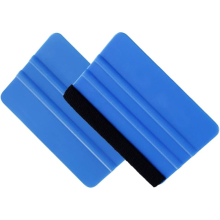 Plastic Felt Edge Squeegee 4 Inch for Car Vinyl Scraper Decal Applicator Tool 2 pcs